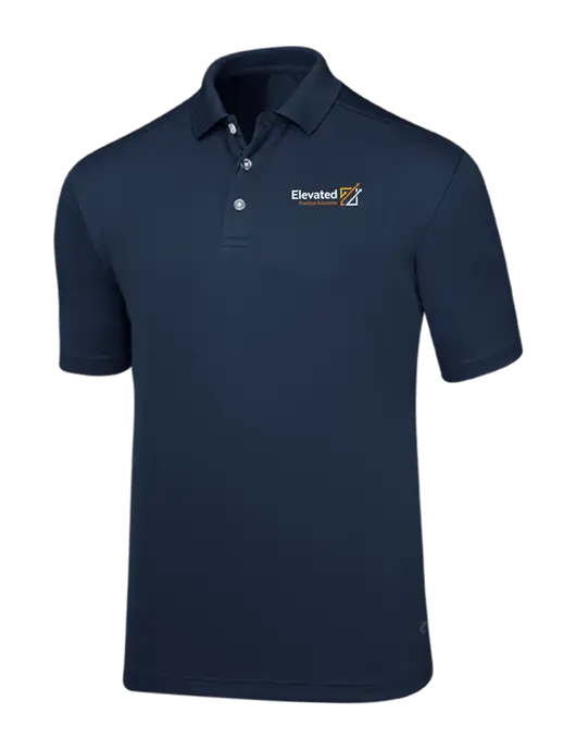 Callaway Core Navy Performance Polo w/Elevated Practice Solutions Logo