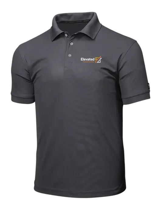 OGIO Charcoal Grey Caliber 2.0 Polo w/Elevated Practice Solutions Logo