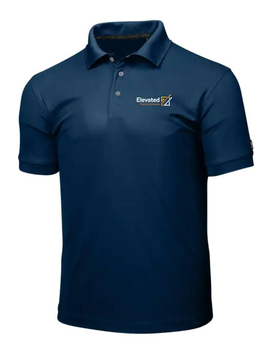 OGIO Navy Caliber 2.0 Polo w/Elevated Practice Solutions Logo
