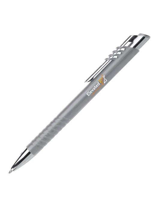 Schirhart Grey Pen - Black Ink w/Elevated Practice Solutions Logo