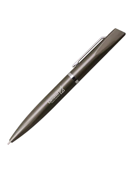 Santos Gunmetal Pen - Black Ink w/Elevated Practice Solutions Logo