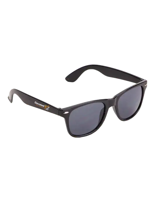 Daytona Black Sunglasses w/Elevated Practice Solutions Logo