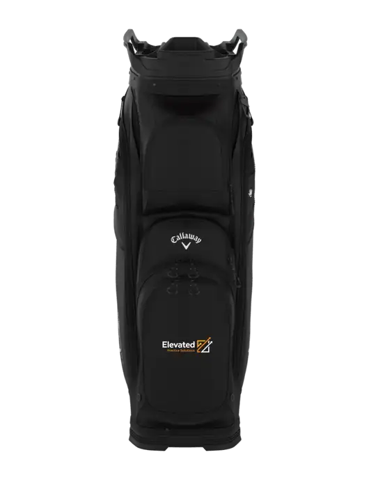 Callaway Org 14 Black Golf Bag  w/Elevated Practice Solutions Logo