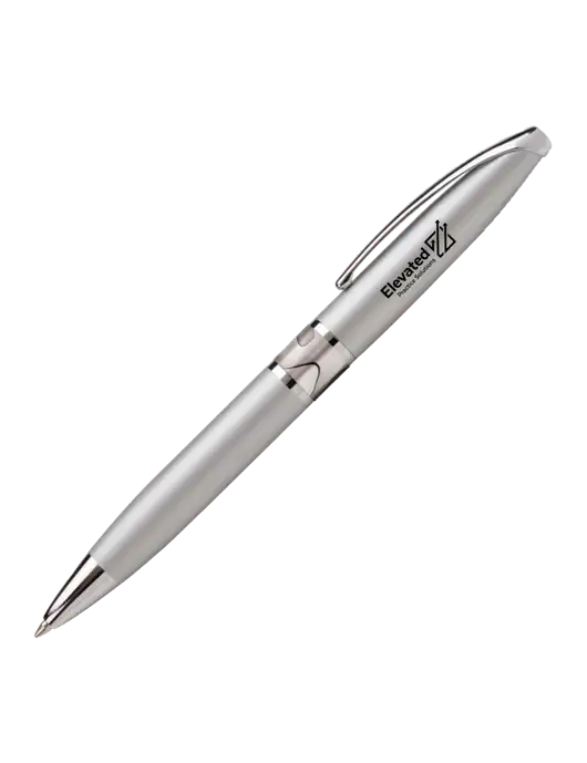 Illusion Silver Pen - Black Ink w/Elevated Practice Solutions Logo