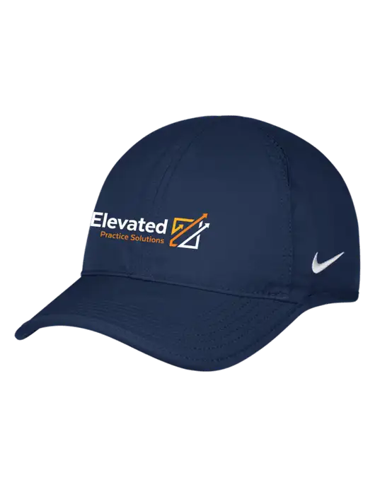 Nike Navy Featherlight Cap w/Elevated Practice Solutions Logo