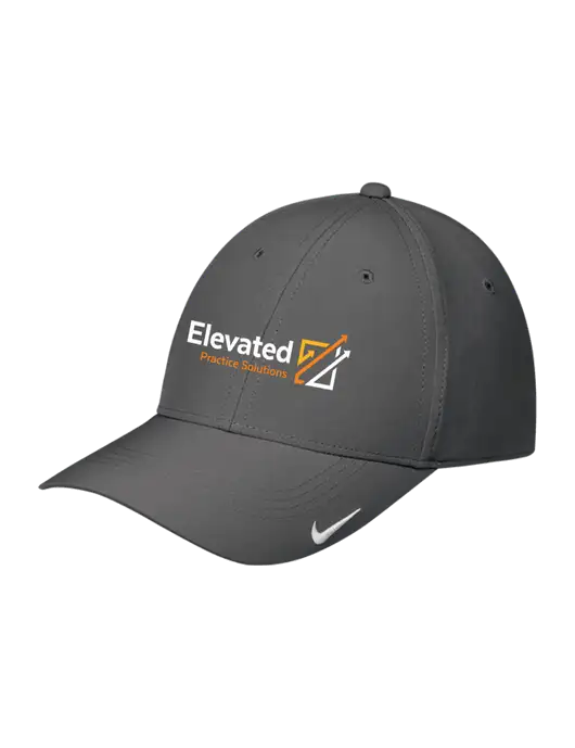 Nike Dark Grey Dri-FIT Legacy Cap w/Elevated Practice Solutions Logo