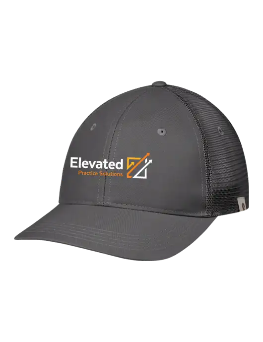 Carhartt Dark Grey Trucker Rugged Pro Series Cap w/Elevated Practice Solutions Logo