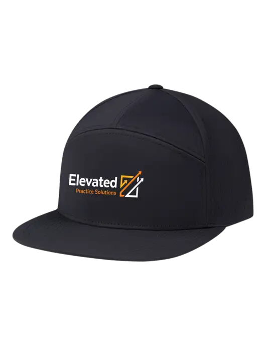 Richardson Black Cannon Cap w/Elevated Practice Solutions Logo