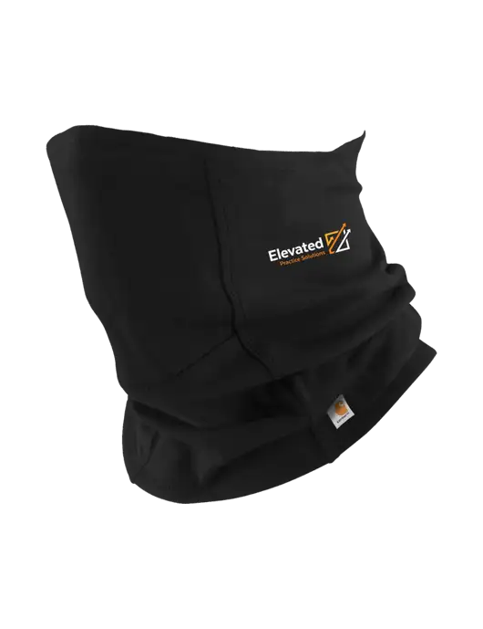 Carhartt Black Cotton Blend Filter Pocket Gaiter w/Elevated Practice Solutions Logo