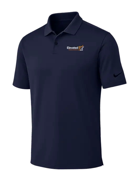Nike Dark Navy Dri-FIT Vapor Polo w/Elevated Practice Solutions Logo