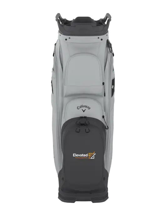 Callaway Org 14 Light Grey Golf Bag  w/Elevated Practice Solutions Logo