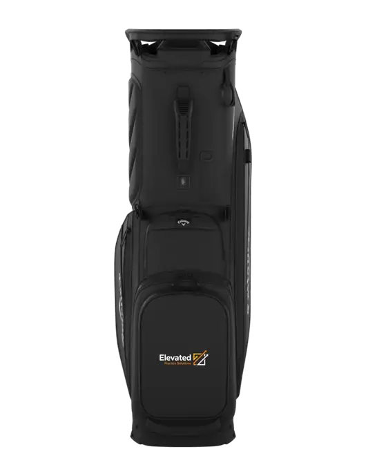 Callaway Fairway 14 Black Golf Bag w/Elevated Practice Solutions Logo