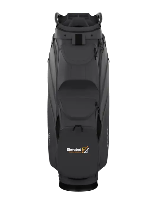 Callaway Chase 14 Charcoal Golf Bag  w/Elevated Practice Solutions Logo