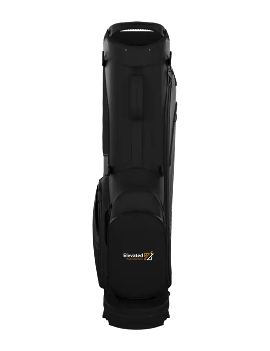 Callaway Chase Black Golf Bag w/Elevated Practice Solutions Logo