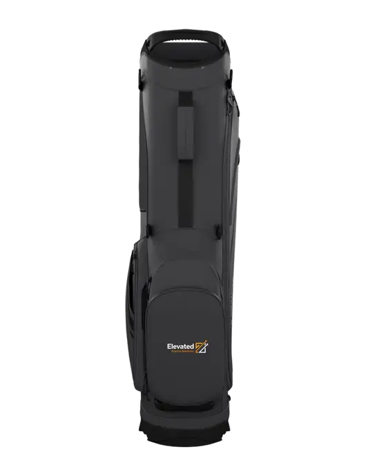 Callaway Chase Charcoal Golf Bag w/Elevated Practice Solutions Logo