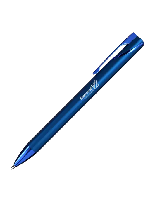 Navy HyperNova Ballpoint Pen - Black Ink w/Elevated Practice Solutions Logo