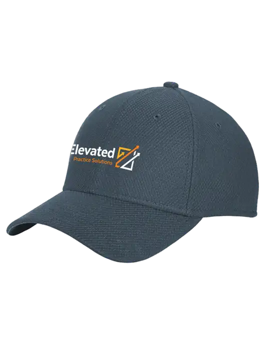 New Era Diamond Era Dark Slate Stretch Cap w/Elevated Practice Solutions Logo