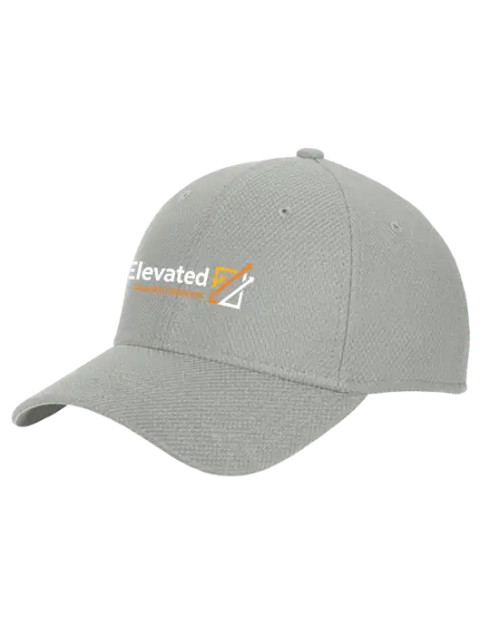 New Era Diamond Era Medium Grey Stretch Cap w/Elevated Practice Solutions Logo